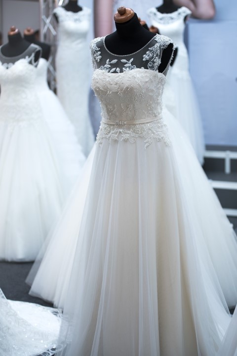 White wedding Dress